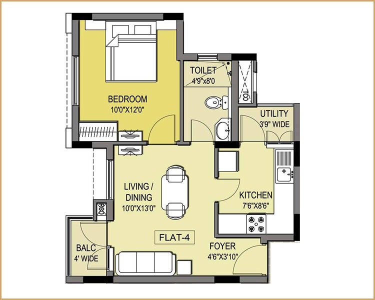 Bricks and Milestones Nandi Hills Floor Plan